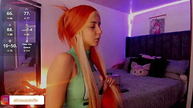 Alice woodville online show from 02.27.25