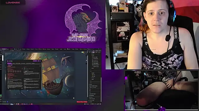 Snapshot of Rae-Suon chatting on 01.19.25 Rae-Suon online show from 01.19.25