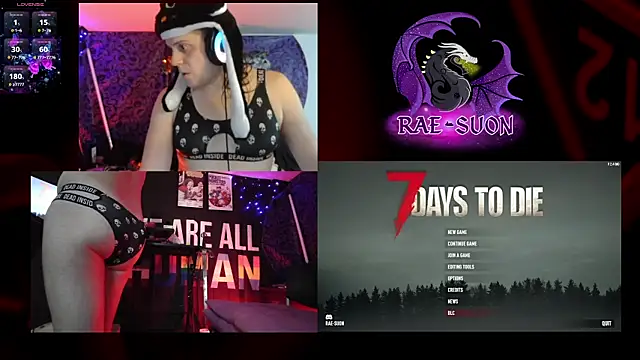 Snapshot of Rae-Suon chatting on 10.15.25 Rae-Suon online show from 10.15.25