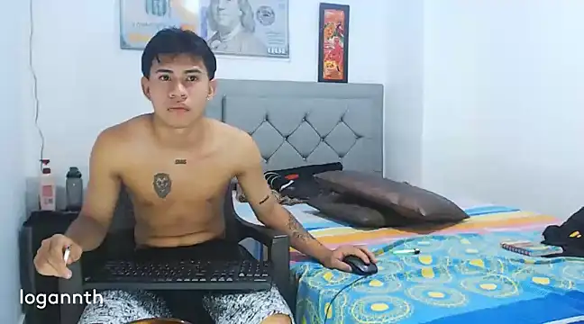 Snapshot of logannth chatting on 01.23.25 logannth online show from 01.23.25