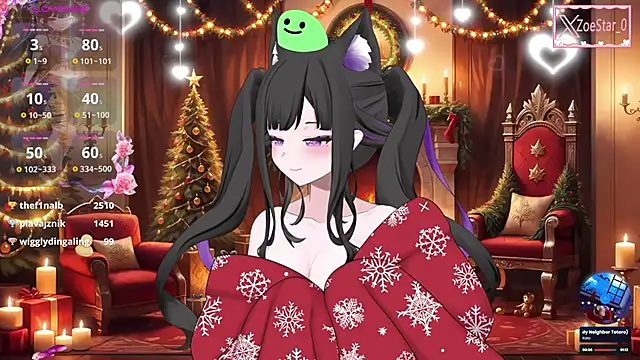 Snapshot of Antares_star chatting on 12.13.24 Antares star online show from 12.13.24