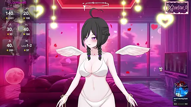 Snapshot of Antares_star chatting on 02.14.25 Antares star online show from 02.14.25