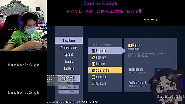 Snapshot of EuphoricSigh chatting on 07.14.26 EuphoricSigh online show from 07.14.26