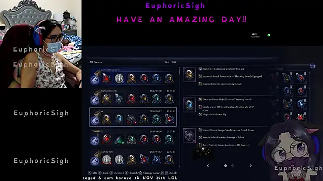 Snapshot of EuphoricSigh chatting on 07.24.26 EuphoricSigh online show from 07.24.26