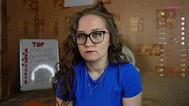 Snapshot of Miatiny chatting on 03.09.25 Miatiny online show from 03.09.25