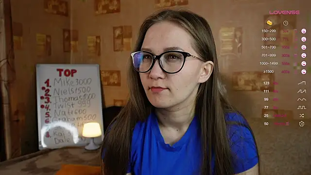 Snapshot of Miatiny chatting on 03.15.25 Miatiny online show from 03.15.25