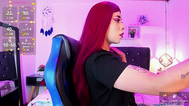 Snapshot of Nyx__Blackwood chatting on 01.06.25 Nyx Blackwood online show from 01.06.25