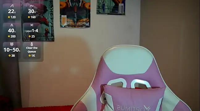 Snapshot of HiScarlett chatting on 03.18.25 HiScarlett online show from 03.18.25