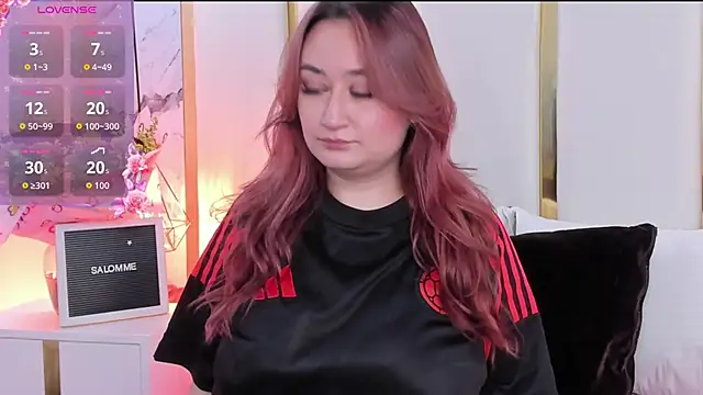 SalommeFlores online show from 09.09.25