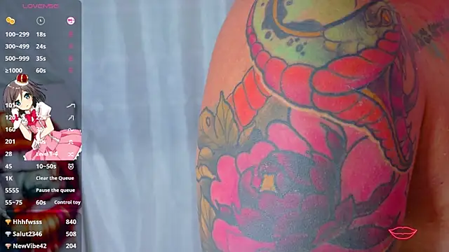 Snapshot of la_mazona chatting on 03.13.25 la mazona online show from 03.13.25