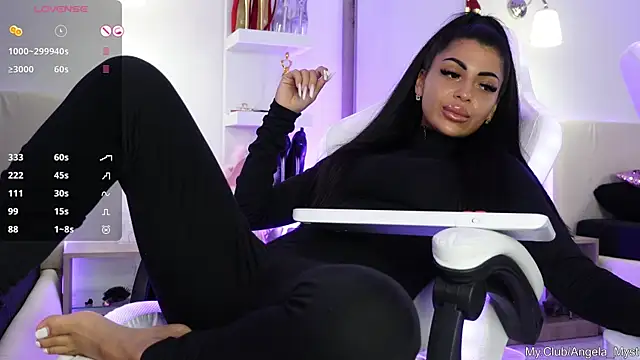 Angela Myst online show from 02.13.25