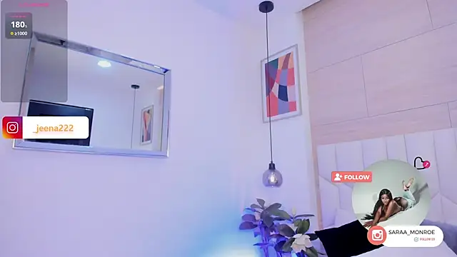 Snapshot of SaraMonroe1 chatting on 02.08.25 SaraMonroe1 online show from 02.08.25