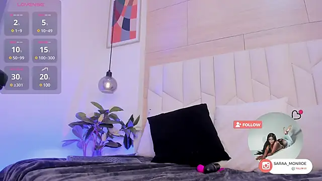 Snapshot of SaraMonroe1 chatting on 02.19.25 SaraMonroe1 online show from 02.19.25