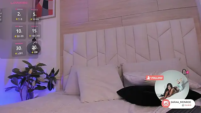 Snapshot of SaraMonroe1 chatting on 02.20.25 SaraMonroe1 online show from 02.20.25