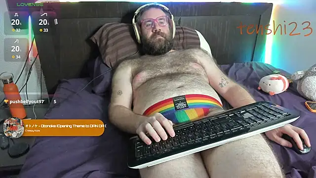 tenshi23strip online show from 12.21.24