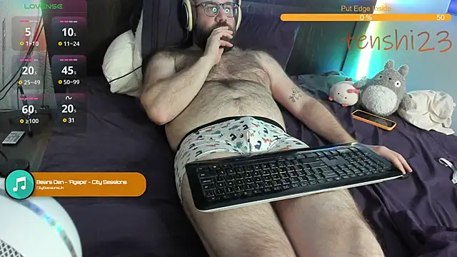 tenshi23strip online show from 02.14.25