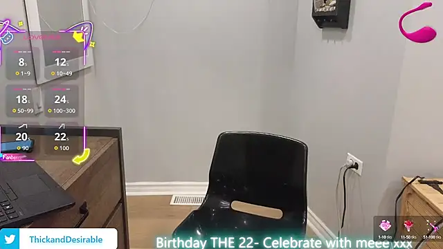 ThickGirlsDoItBetter online show from 09.12.25