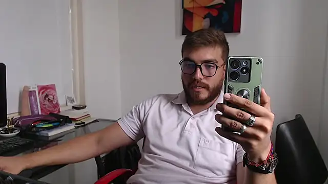 Snapshot of Dylanwish chatting on 02.22.25 Dylanwish online show from 02.22.25