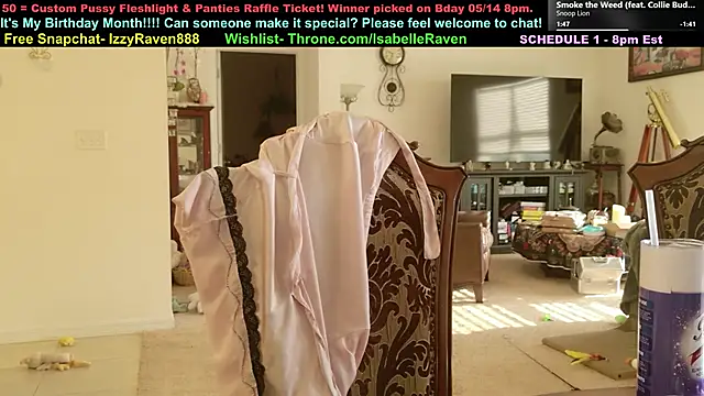 IsabelleRaven online show from 05.14.26