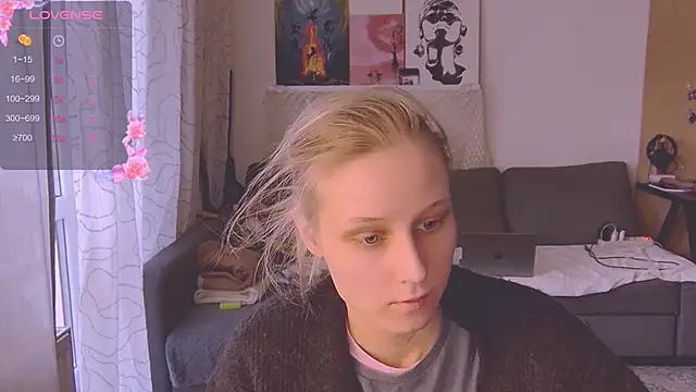 Snapshot of KatiKate chatting on 03.15.25 KatiKate online show from 03.15.25