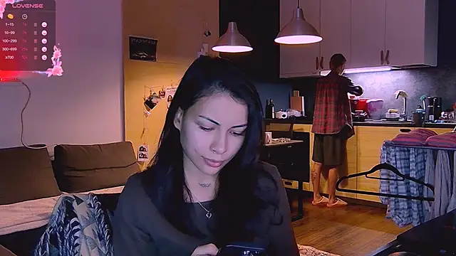 Snapshot of KatiKate chatting on 10.07.25 KatiKate online show from 10.07.25