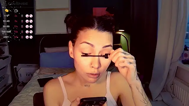 Snapshot of KatiKate chatting on 04.23.26 KatiKate online show from 04.23.26