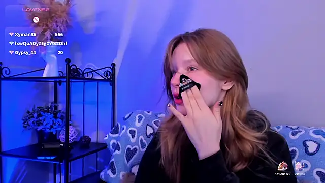 Snapshot of EvaStevs chatting on 01.25.25 EvaStevs online show from 01.25.25