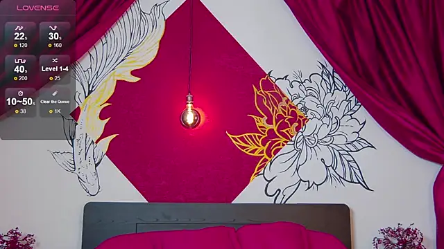 Snapshot of Lunamistyc chatting on 09.11.25 Lunamistyc online show from 09.11.25