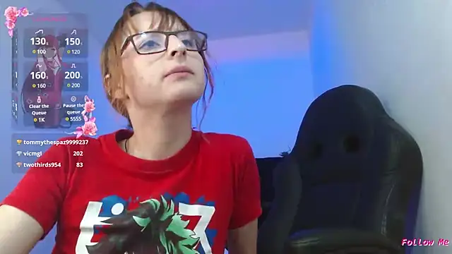 Snapshot of CelesteAyase chatting on 01.31.25 CelesteAyase online show from 01.31.25