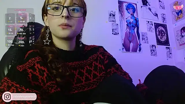 CelesteAyase online show from 01.17.26