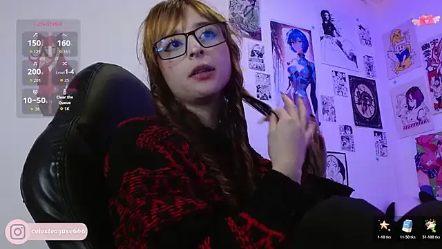 CelesteAyase online show from 02.20.26