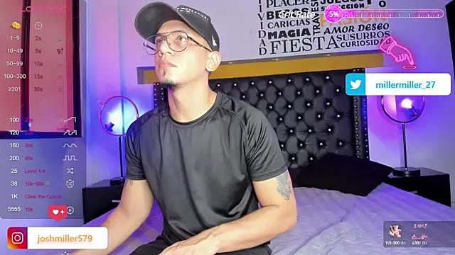 JoshMillerr  online show from 03.03.25