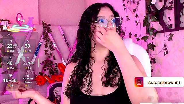 Snapshot of Aurora_Brownn chatting on 11.15.25 Aurora Brownn online show from 11.15.25