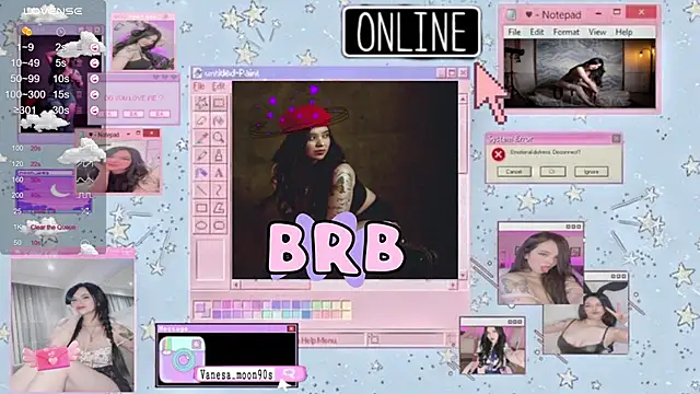 vanesa moon   online show from 02.18.25