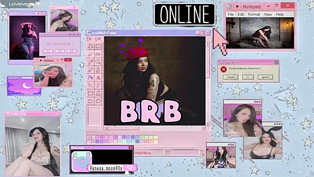 vanesa moon   online show from 03.17.25