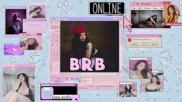 vanesa moon   online show from 10.10.25