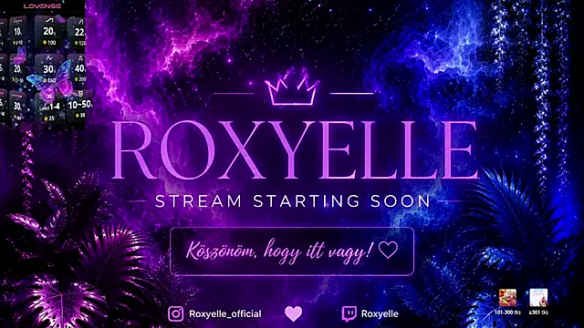 roxyyyrose online show from 07.09.26