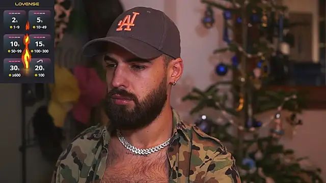 HairyRobxxx online show from 12.15.25