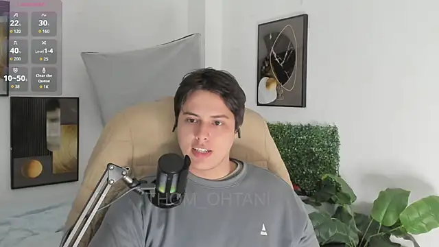 Snapshot of Thom_Ohtani chatting on 04.18.26 Thom Ohtani online show from 04.18.26