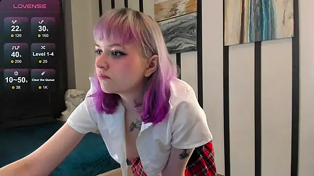 blue nymph1 online show from 03.16.25