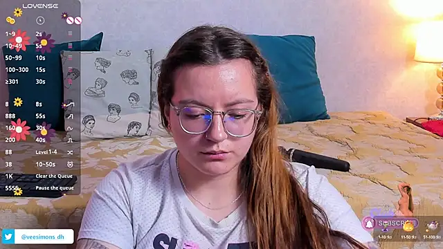 Veronica simons online show from 03.22.25