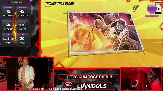 Snapshot of LiamIdols chatting on 01.16.25 LiamIdols online show from 01.16.25