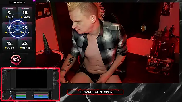 Snapshot of LiamIdols chatting on 01.23.25 LiamIdols online show from 01.23.25