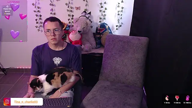 Tina 4 Charlie online show from 03.07.26