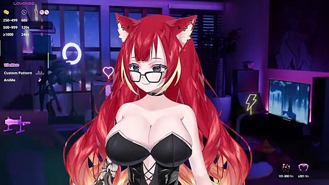 Snapshot of LewdKira_VT chatting on 01.25.25 LewdKira VT online show from 01.25.25