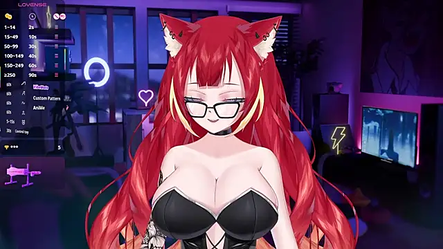 Snapshot of LewdKira_VT chatting on 01.27.25 LewdKira VT online show from 01.27.25