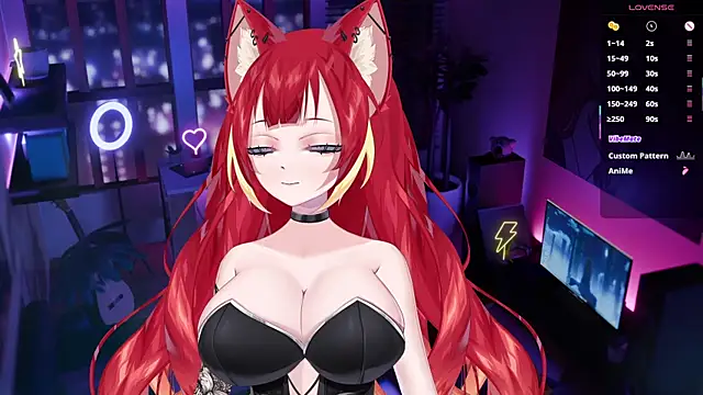 Snapshot of LewdKira_VT chatting on 01.28.25 LewdKira VT online show from 01.28.25