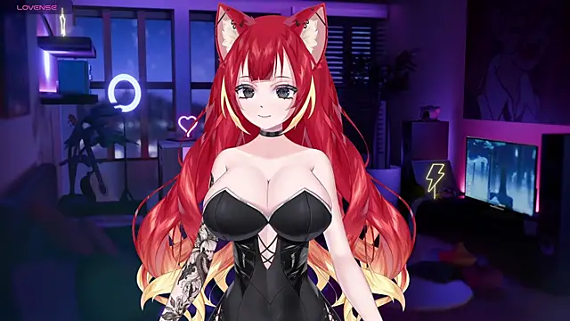 Snapshot of LewdKira_VT chatting on 02.04.25 LewdKira VT online show from 02.04.25