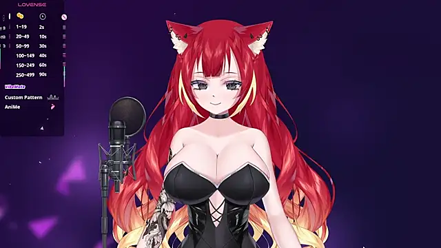 Snapshot of LewdKira_VT chatting on 02.08.25 LewdKira VT online show from 02.08.25