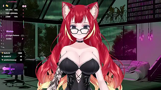 Snapshot of LewdKira_VT chatting on 02.09.25 LewdKira VT online show from 02.09.25